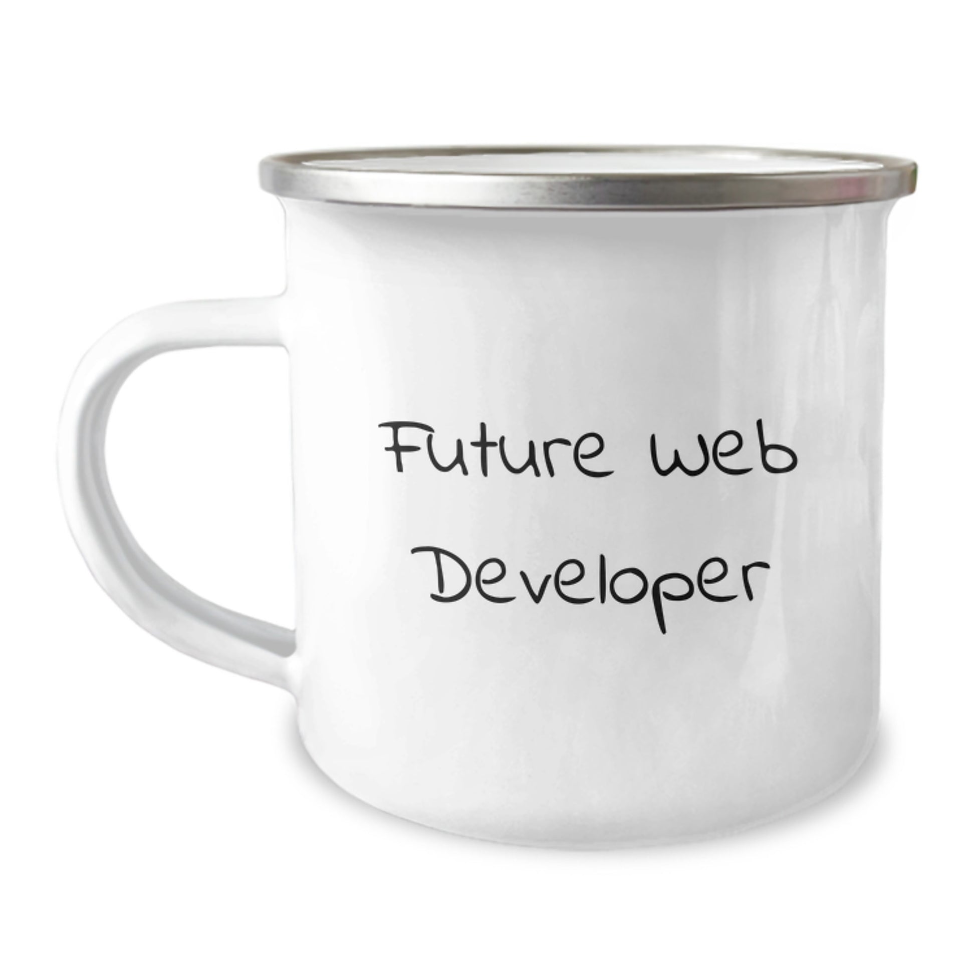 Future Web Developer, Inspirational Camping Mugs for Web Developers Gifts from Men, Gifts for Web Developer Friends on Graduation Unique Occasion - Image 1