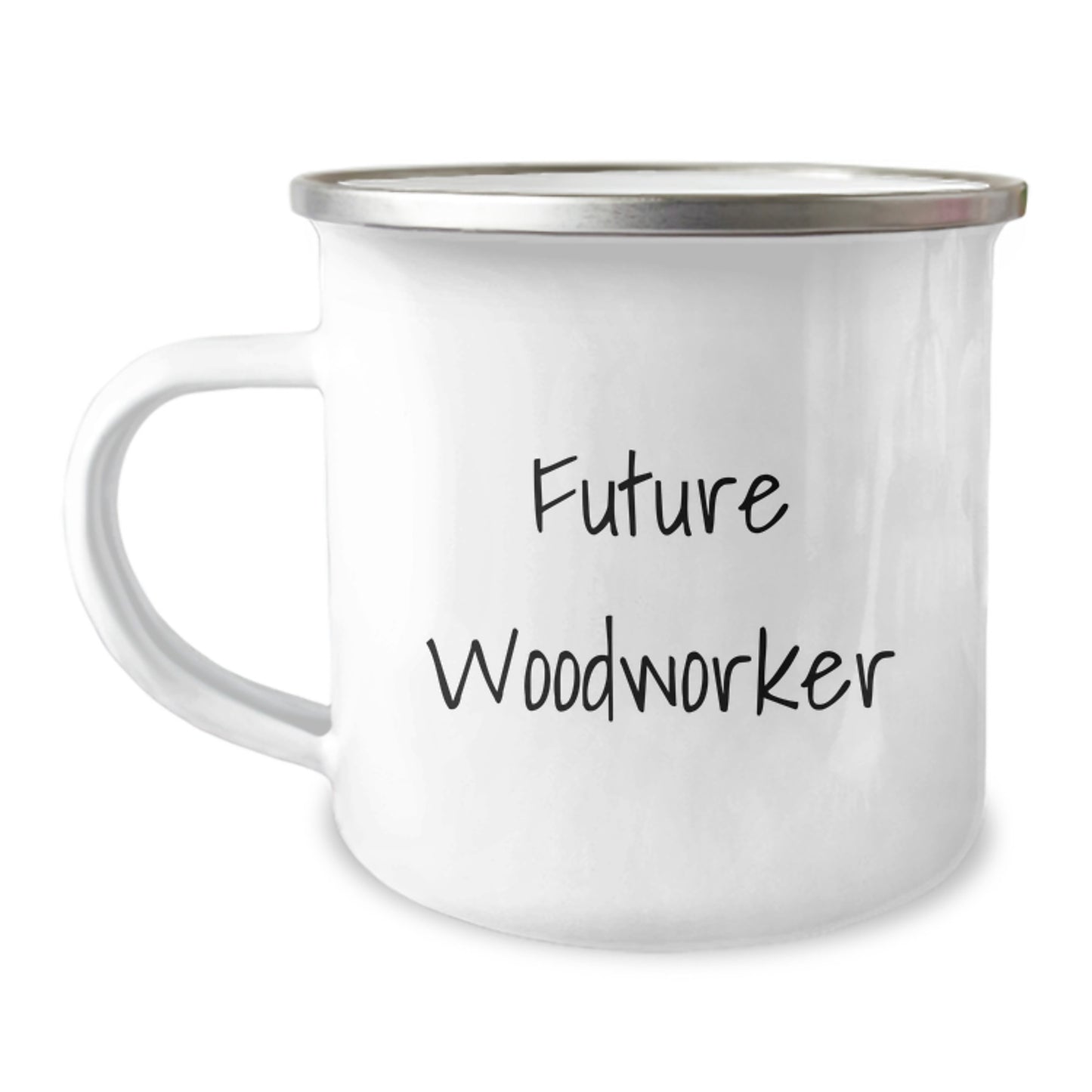 Funny Inspirational Gifts from Woodworker Friends for Men, Unique Camping Mug for Future Woodworker, Graduation Unique Gifts for Men Woodworker - Image 1