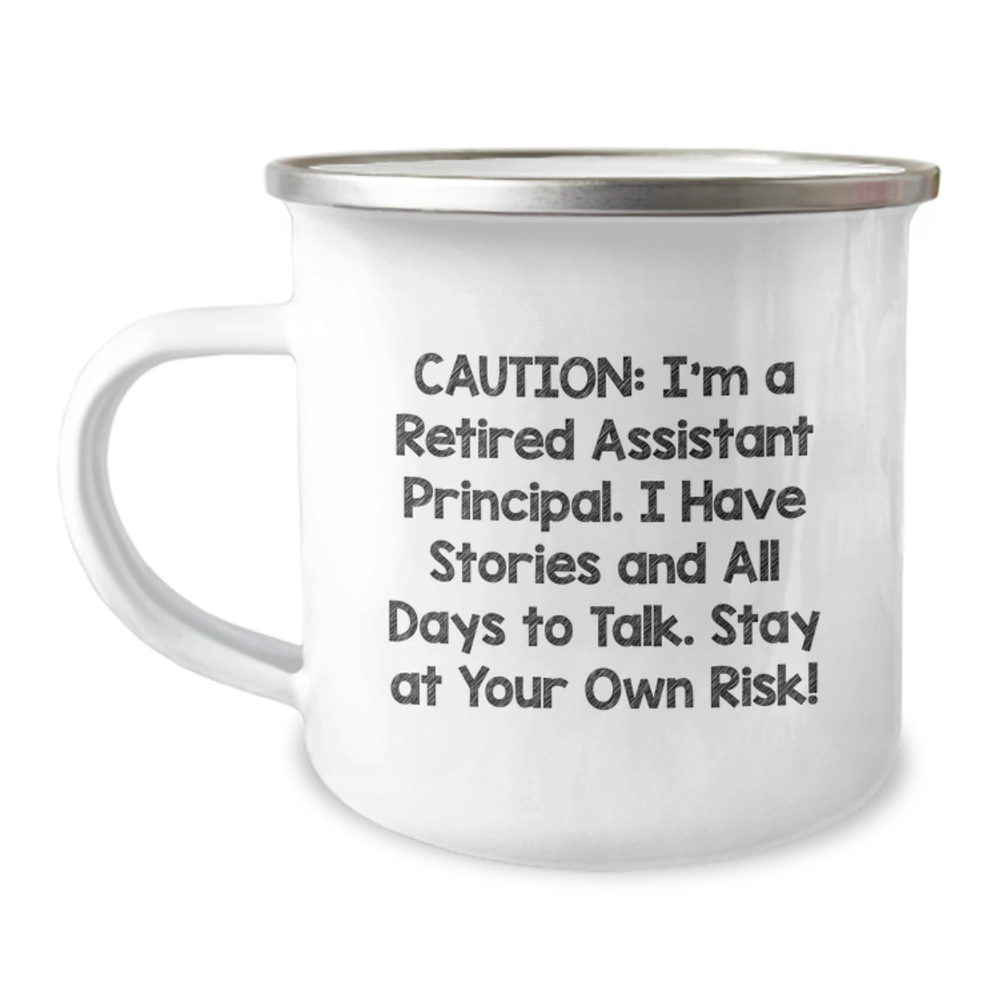 Assistant Principal Keepsake Camping Mug for Him Graduation Gift - Image 1