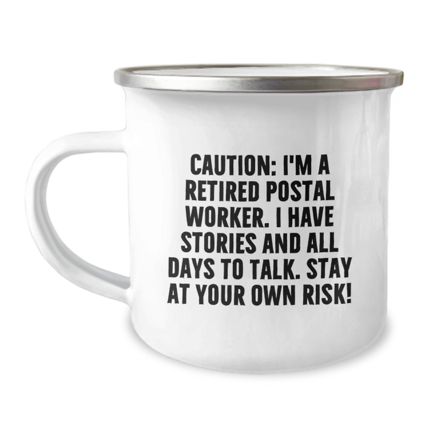 Unique Postal Worker Camping Mug Gifts from Friends and Family for Men and Women Graduation Unique Ideas - Image 1