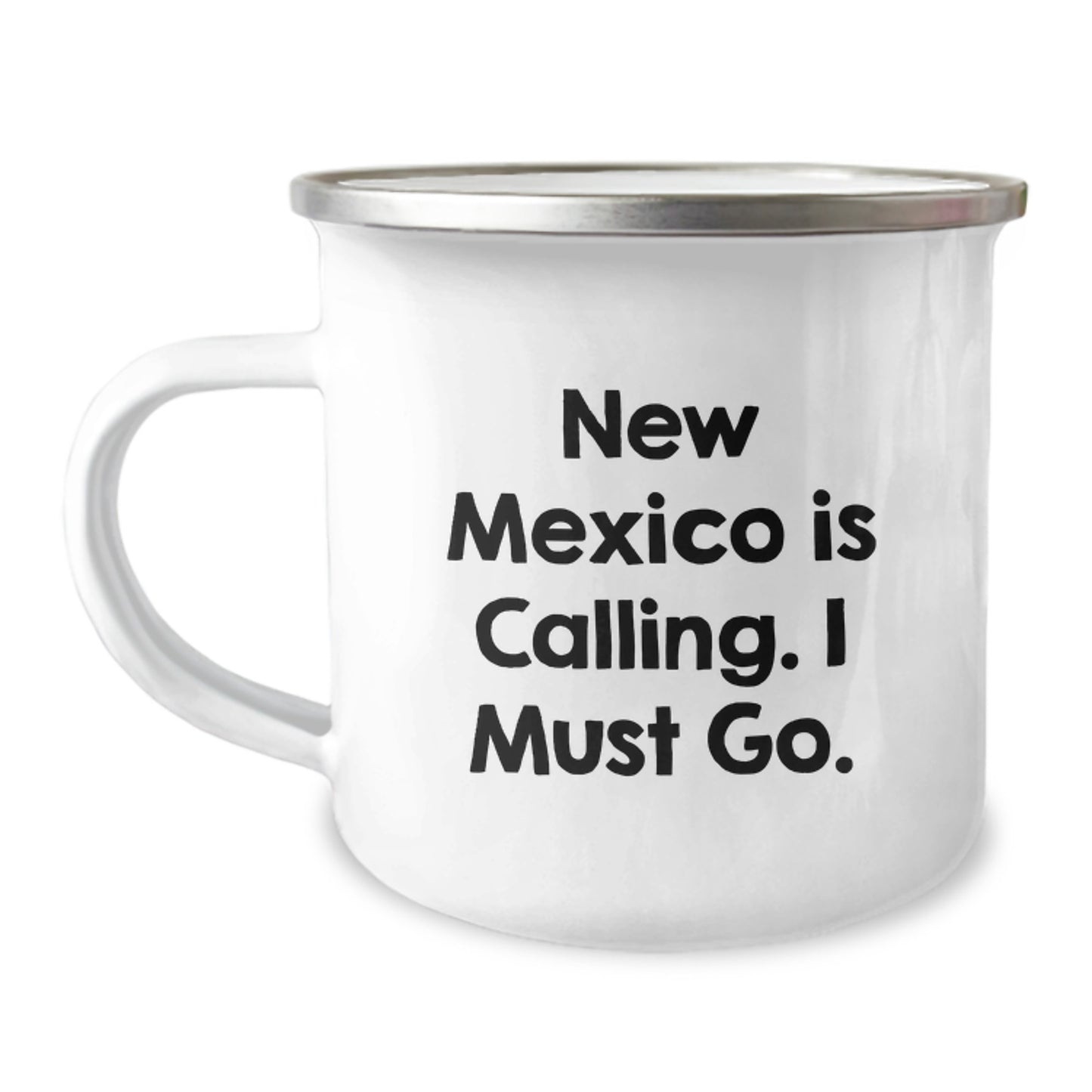 New Mexico Camping Mug Gifts from Friends and Family who say 'New Mexico Is Calling. I Must Go.' on Valentine's - Image 1
