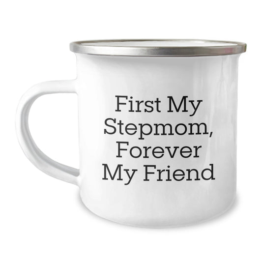 Funny Stepmom Quotes Graduation Unique Gifts, Gifts from Family, for Stepmom - Funny Camping Mug - Image 1