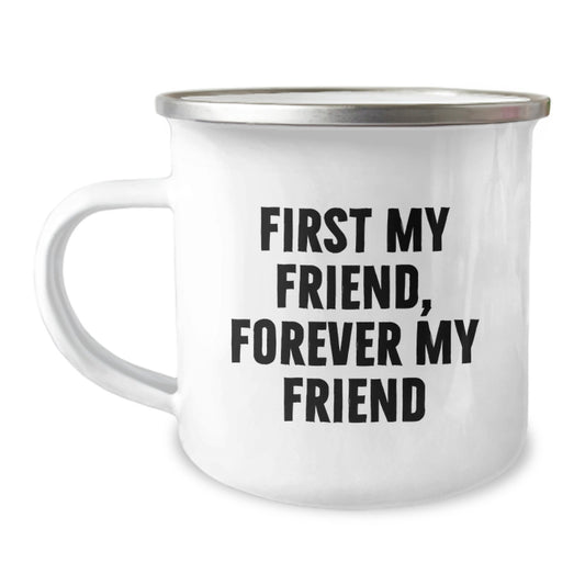 Cute Funny Friend Quotes Camping Mugs Gifts from Friends for Valentine's Unique Mug - Image 1