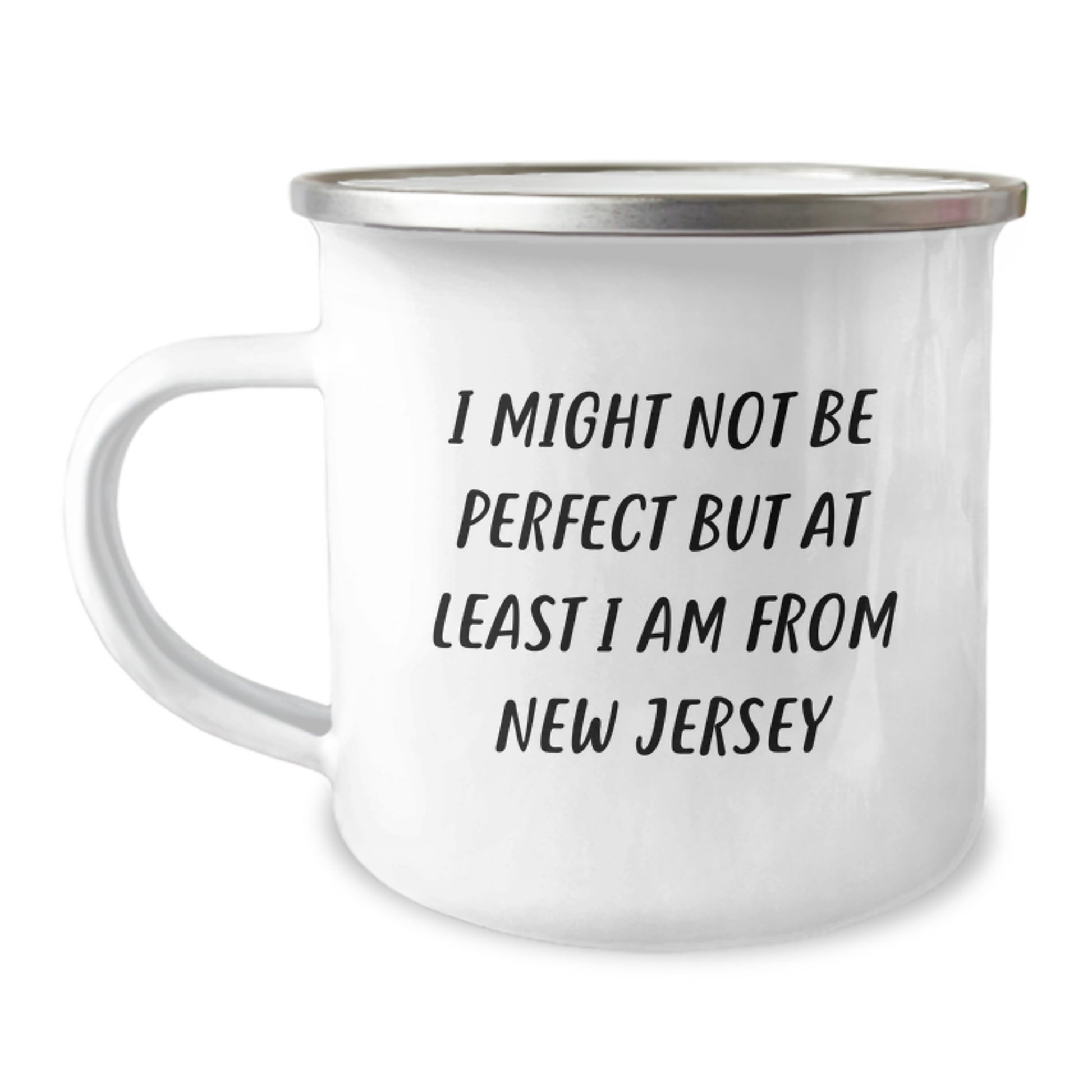 Unique Funny New Jersey Camping Mug Gifts from Friends for New Jersey Lovers - Image 1