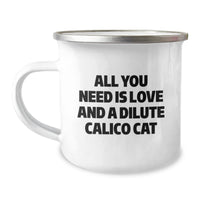 Load image into Gallery viewer, Dilute Calico Cat Lover Gifts from Friends - Funny Dilute Calico Cat Quote Christmas Unique Mug - Image 1
