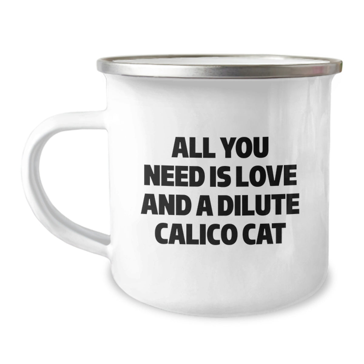 Dilute Calico Cat Lover Gifts from Friends - Funny Dilute Calico Cat Quote Christmas Unique Mug - Image 1