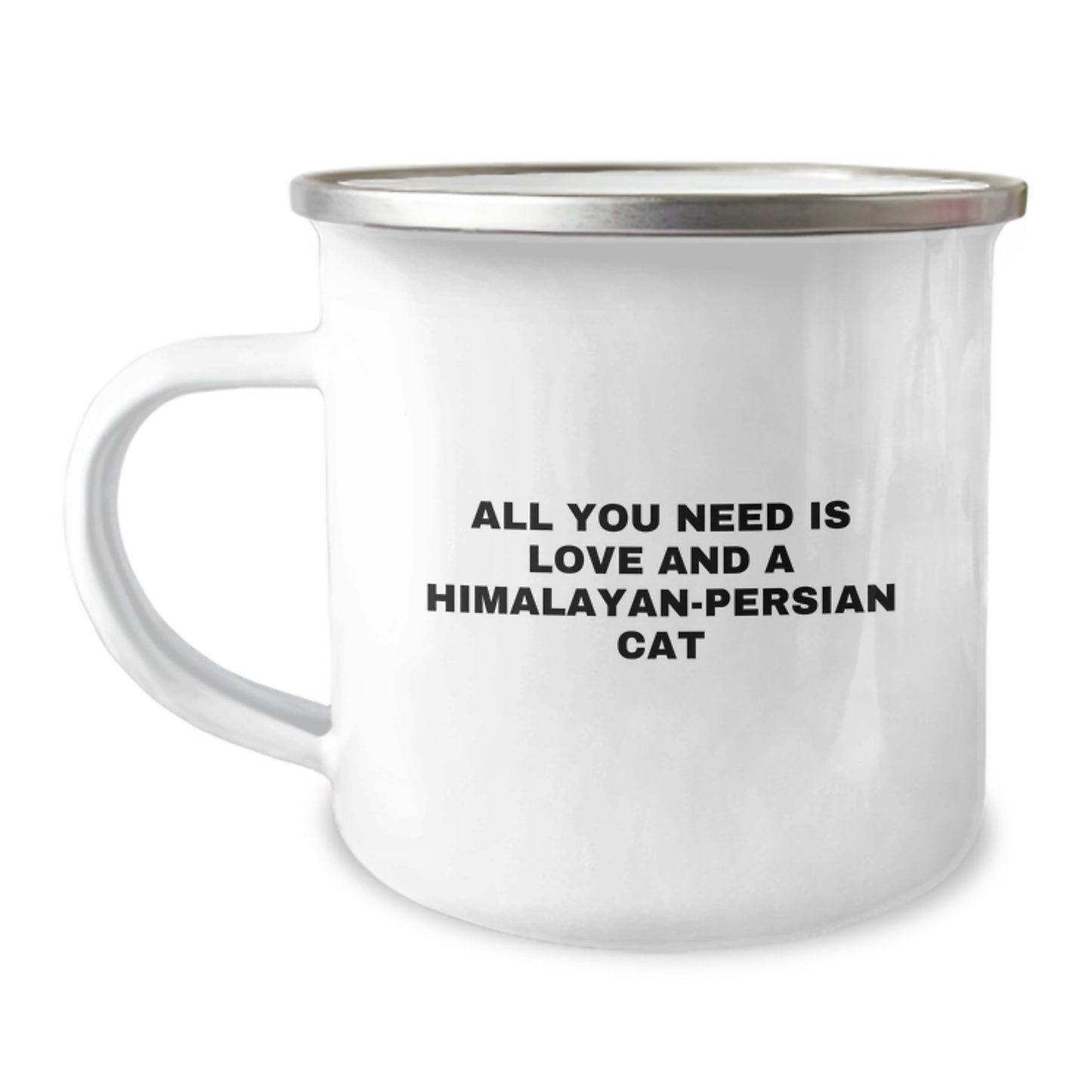 Himalayan-Persian Cat Lover Gifts from Family - All You Need Is Love And A Himalayan-persian Cat Funny Camping Mug for Christmas - Image 1