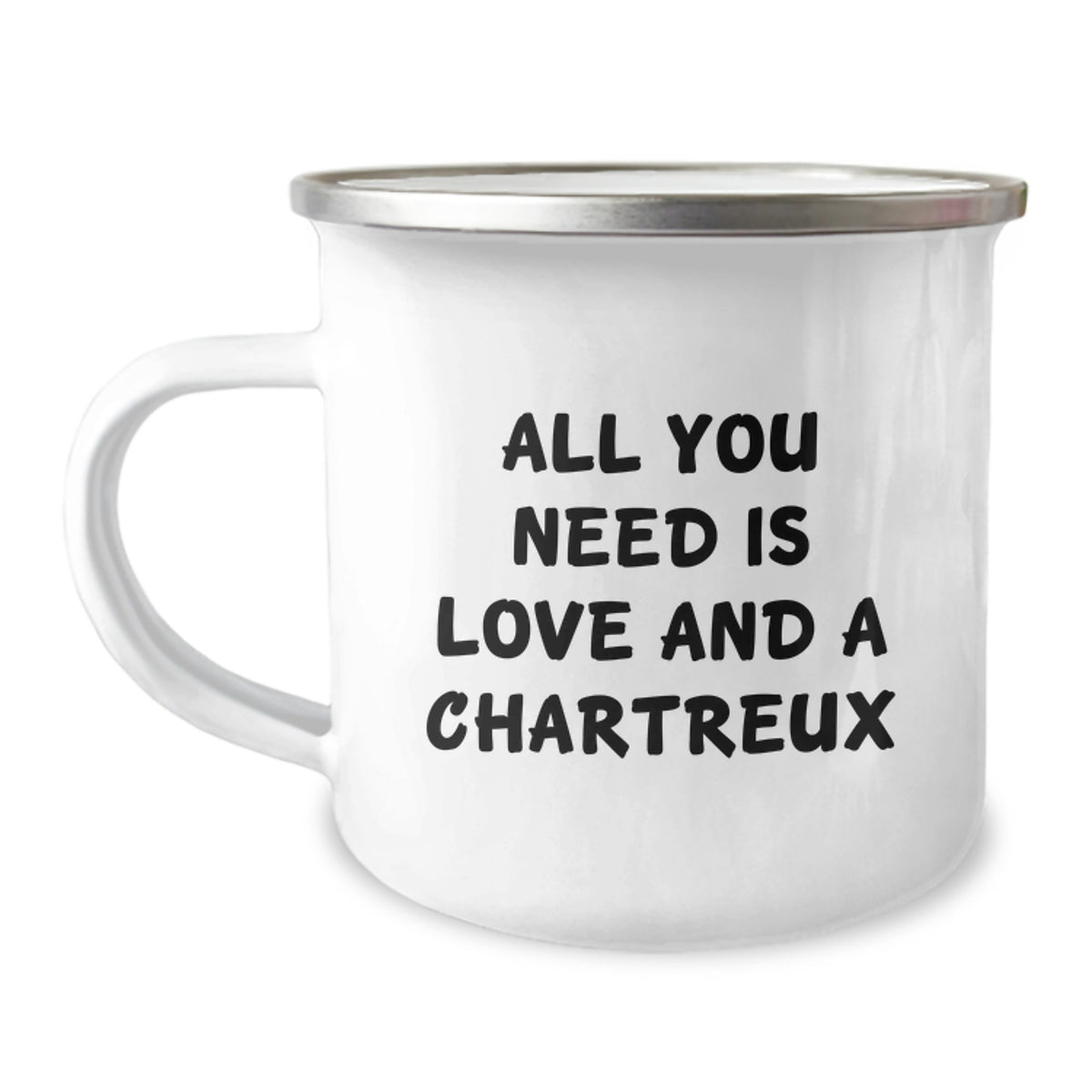 Funny Chartreux Cat Camping Mug Gifts from Men for Women Friends Coworkers Family - All You Need Is Love And A Chartreux Christmas Unique Gifts - Image 1