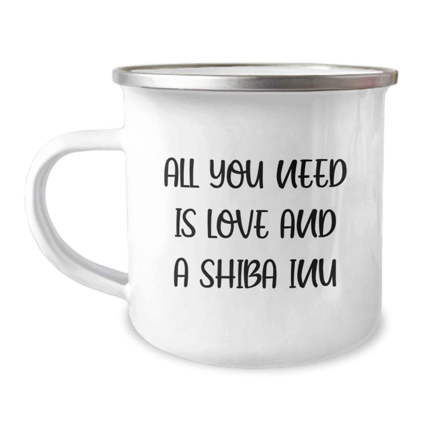 Shiba Inu Dog Lovers Camping Mug Gifts from Friends, Family, or Coworkers for Graduation, Unique Shiba Inu Dog Gifts for Men, Women, Shiba Inu Dog Enthusiasts, Funny Quote Lover - Image 1