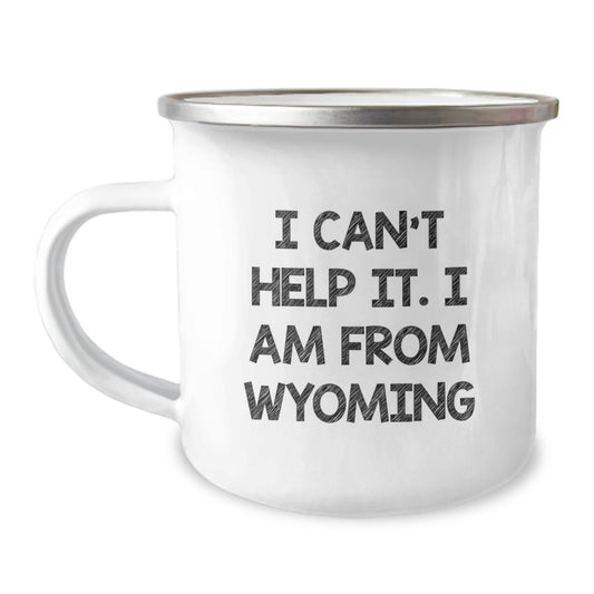 Wyoming Lovers Camping Mugs Gifts from Friends and Family with Funny Quote, Perfect Wyoming Gifts for Men and Women on Valentine's - Image 1
