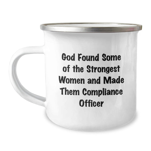 Funny Compliance Officer Gifts from Family to Graduation Unique Gifts for Compliance Officers Camping Mugs - Image 1