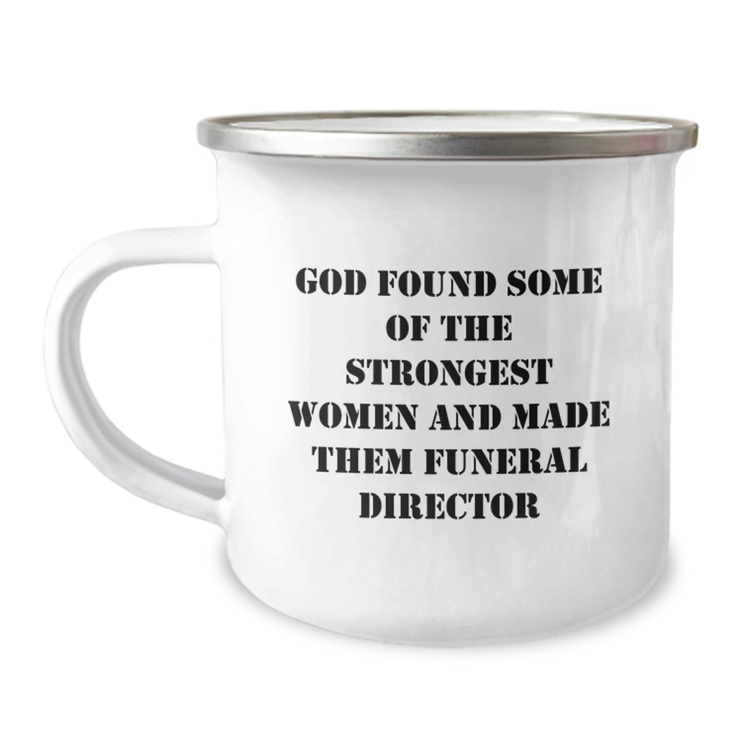 Funny Inspirational Gifts from Men Women Friends Coworkers Family for Funeral Director Graduation Unique Camping Mug - Image 1