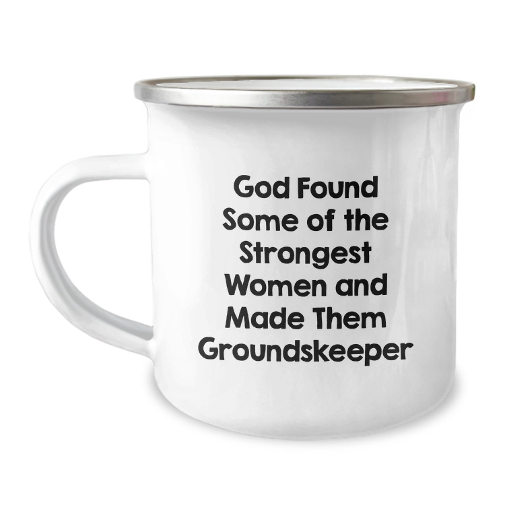 Funny groundskeeper Gifts from Men to Women - Unique Valentine's Camping Mug for groundskeeper Friends, Coworkers, Family - Image 1