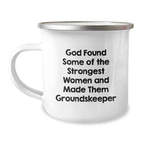 Load image into Gallery viewer, Funny groundskeeper Gifts from Men to Women - Unique Valentine's Camping Mug for groundskeeper Friends, Coworkers, Family - Image 1
