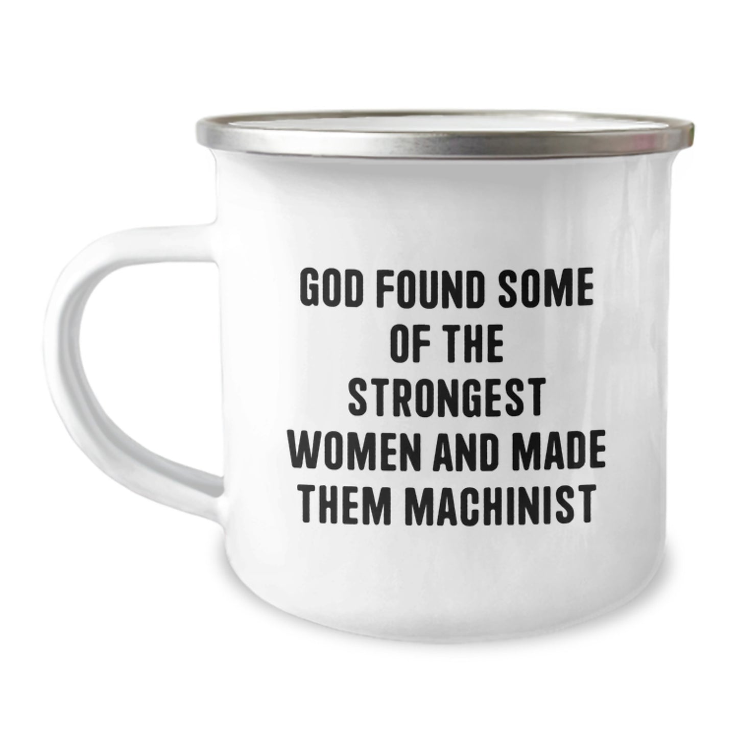 Funny Machinist Gifts from Men to Women Friends and Family, Inspirational Camping Mug for Graduation Unique Gifts - Image 1