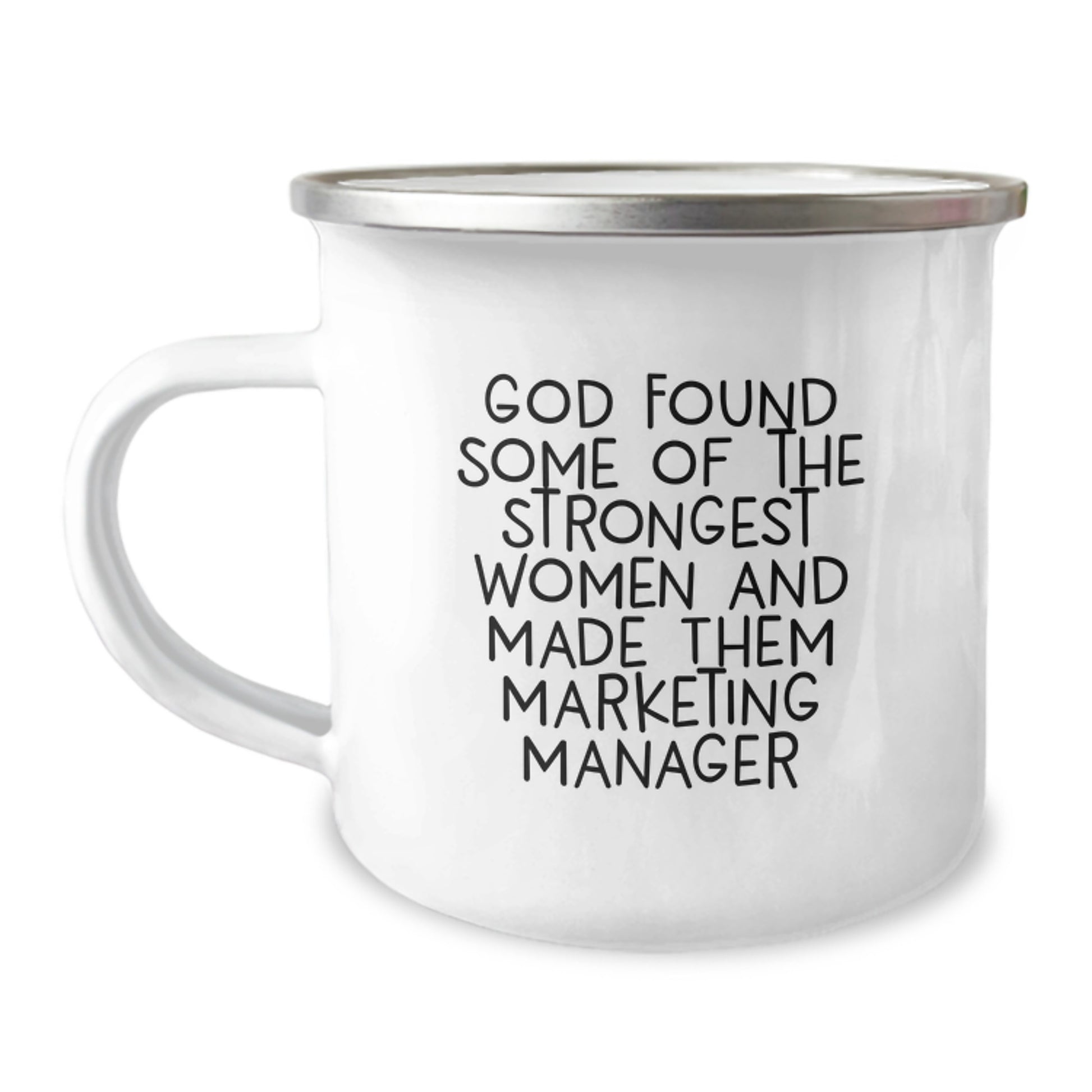 Marketing Manager Gifts from Family - Inspirational Quote Camping Mug for Graduation, Unique Gifts for Marketing Manager Women from Friends - Image 1
