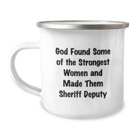 Load image into Gallery viewer, Funny Sheriff Deputy Gifts, Camping Mug, Christmas Unique Gifts from Men, Women to Sheriff Deputy, Friends, and Family - Image 1
