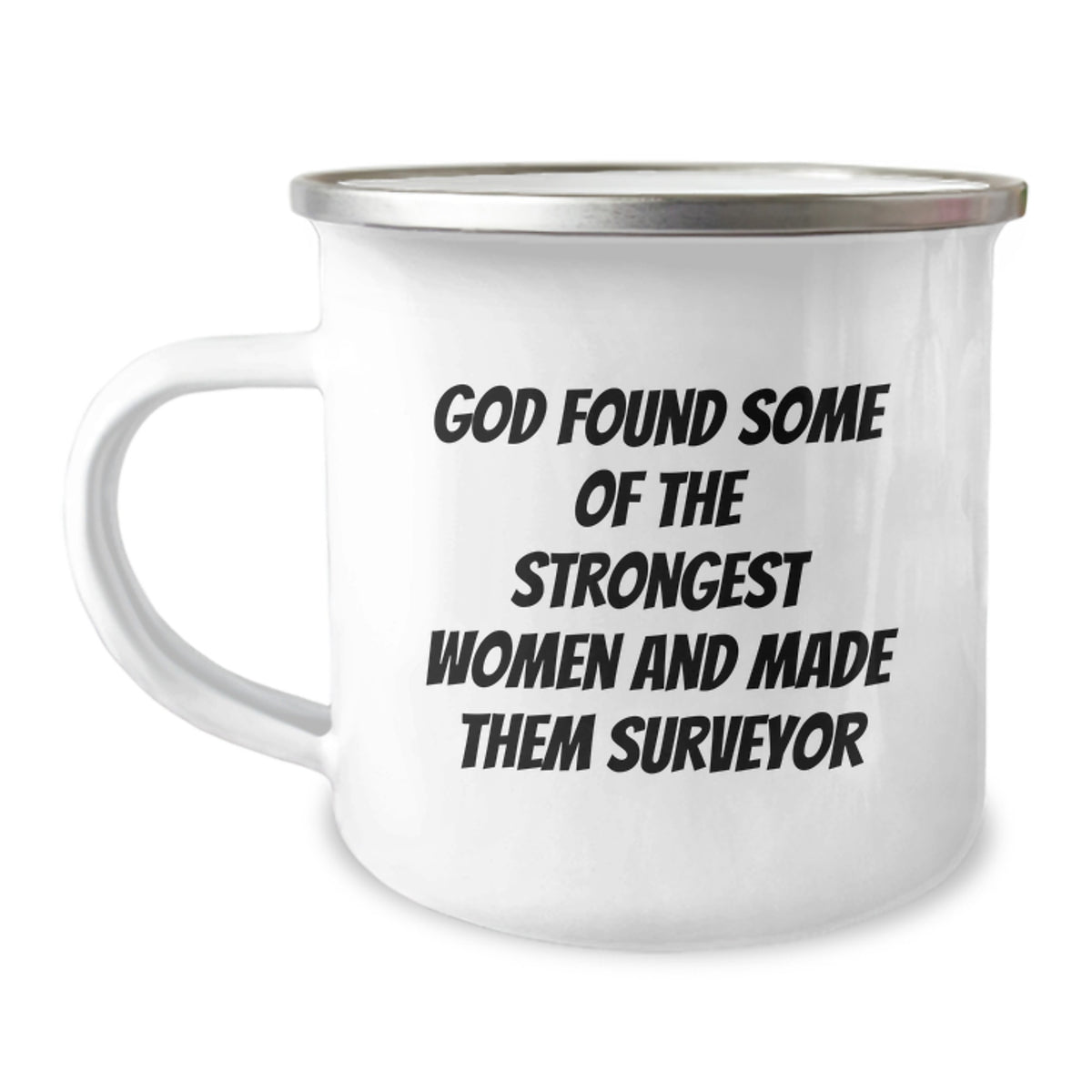 Funny Camping Mug for Surveyor Enthusiasts Gifts from Men to Women Surveyors, Christmas Unique Gifts for Surveyor Friends - Image 1