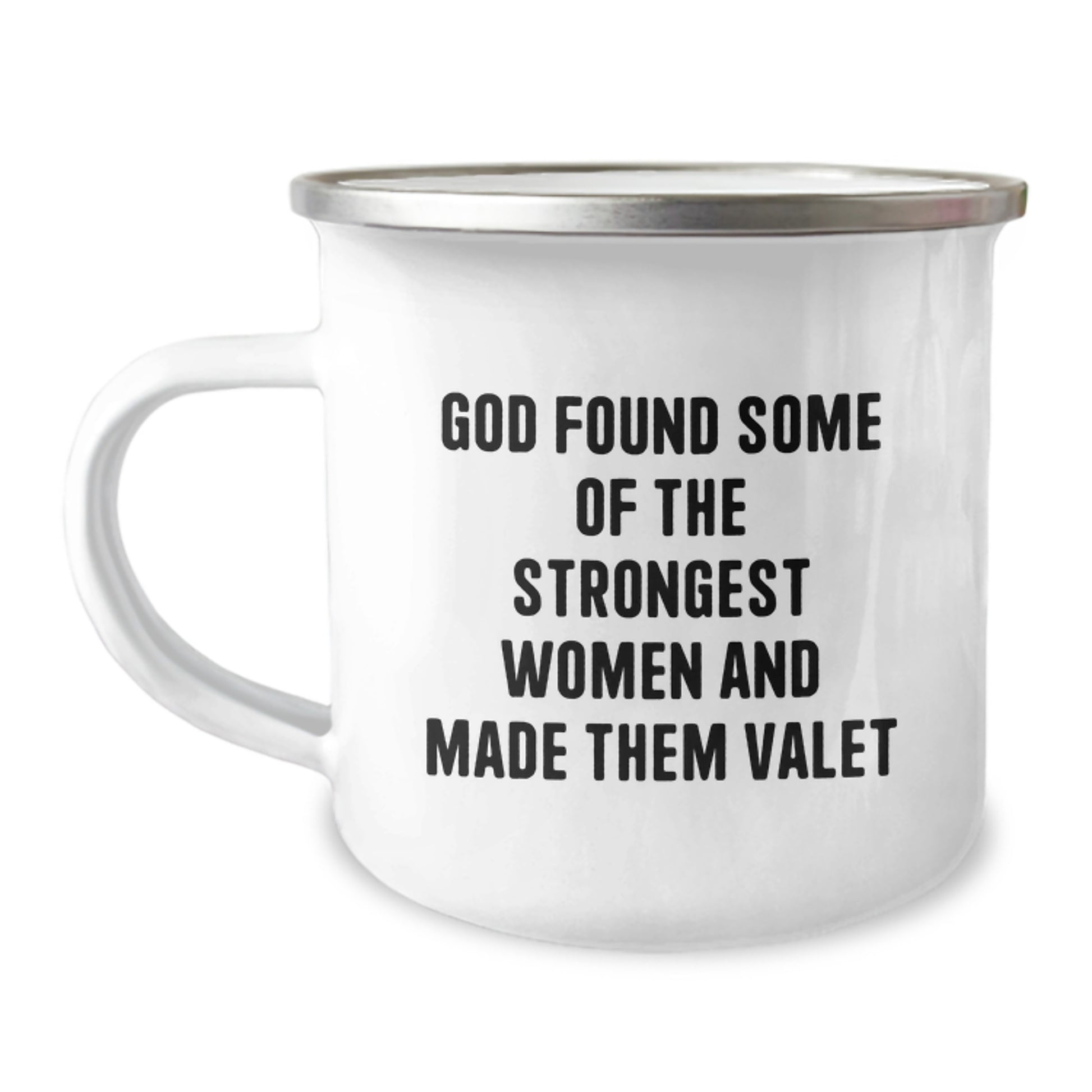 Funny Valet Camping Mug Gifts from Friends to Men, Birthday Unique Fun Gift for Valet Valet Lover - Image 1