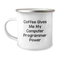Load image into Gallery viewer, Funny Computer Programmer Gifts from Friends to Computer Programmer Men - Christmas Unique Coffee Mug for Camping - Image 1
