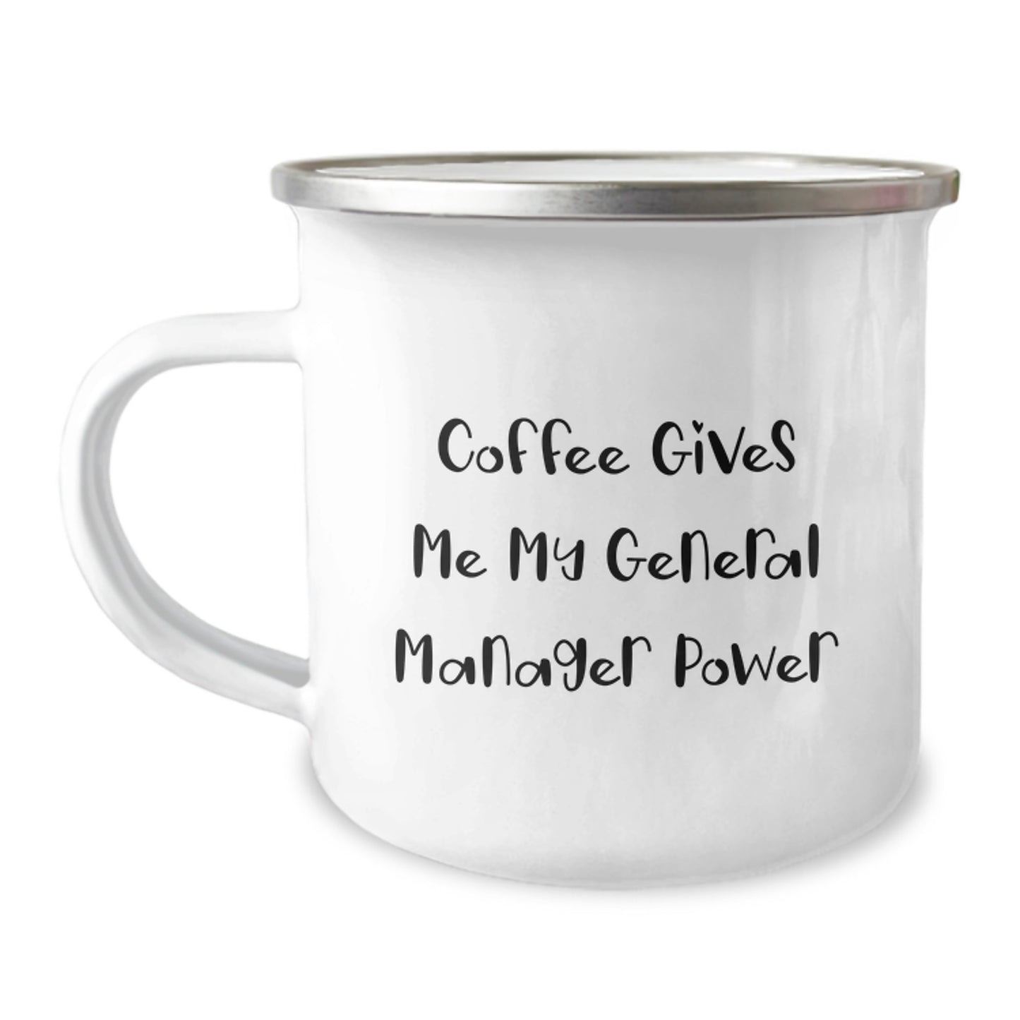 General Manager Camping Mug Keepsake for Him Birthday Gift Powerful - Image 1