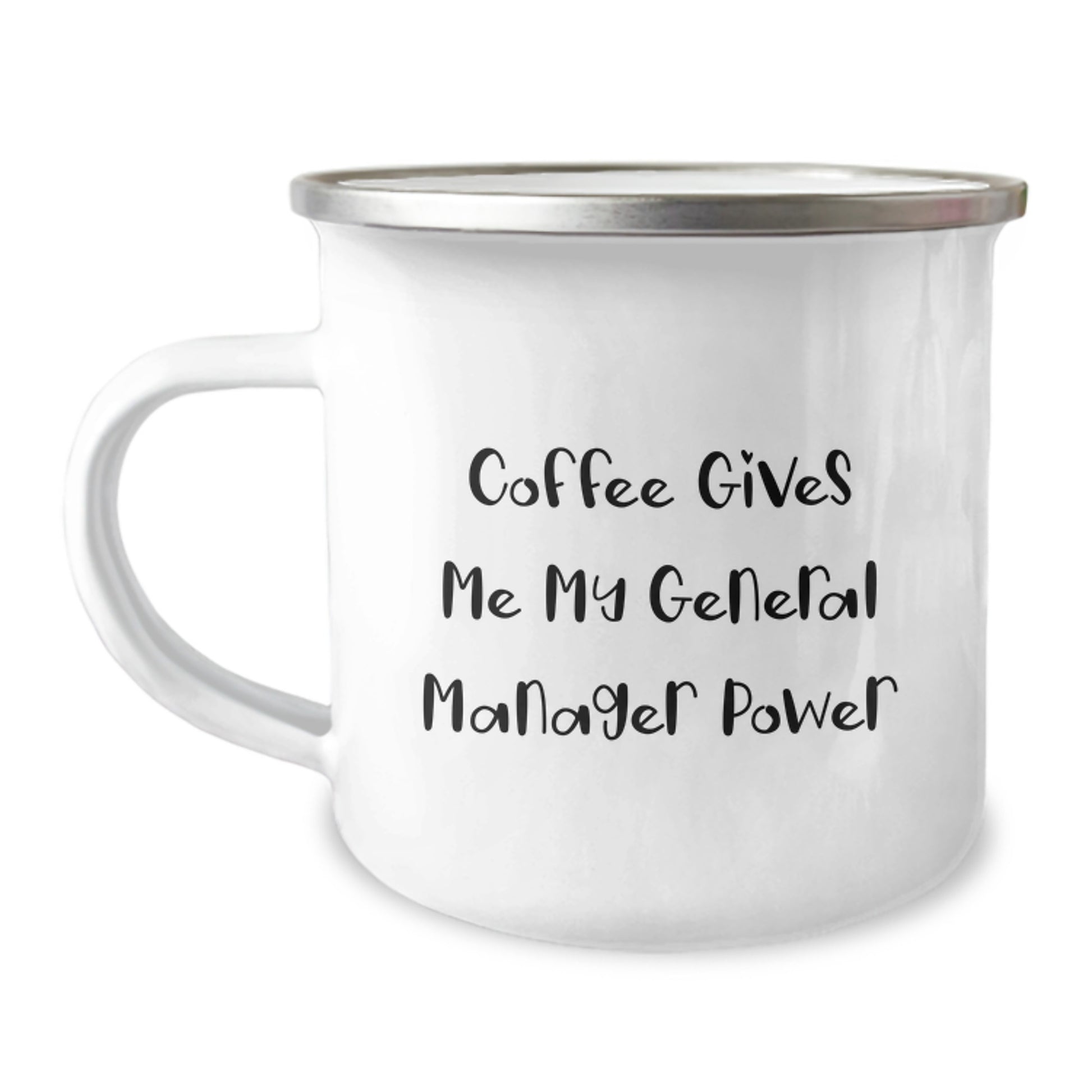 General Manager Camping Mug Keepsake for Him Birthday Gift Powerful - Image 1
