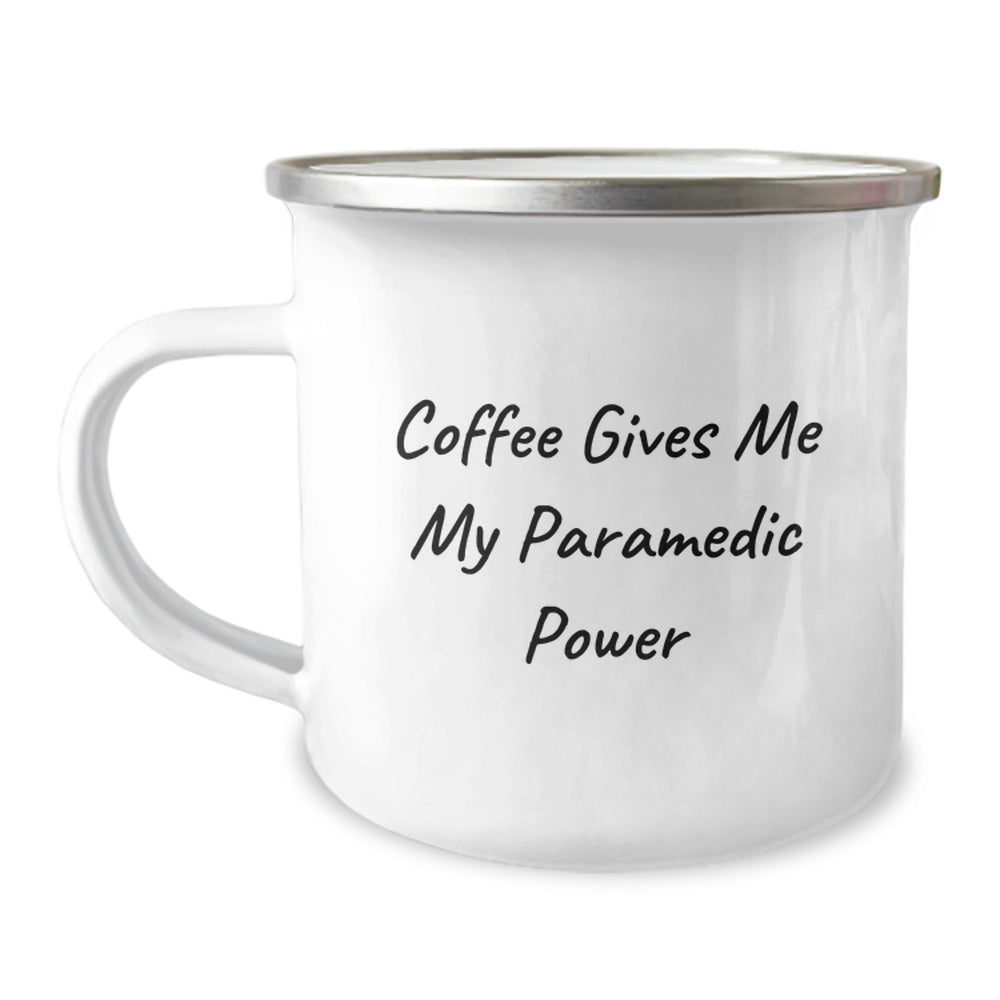Rescue Worker Power Mug, Funny Quote Coffee Gifts for Birthday, Camping Mug for Men and Women, Gifts from Family and Friends - Image 1