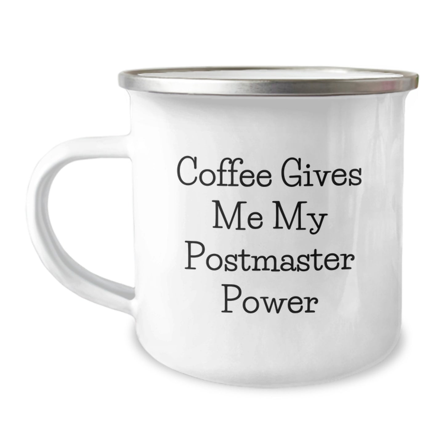 Postmaster Power Camping Mug, Funny Graduation Gifts from Friends for Postmaster Men - Image 1