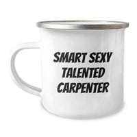Load image into Gallery viewer, Funny Gift for Carpenter Friends Christmas Unique Mugs Camping Mug - Image 1
