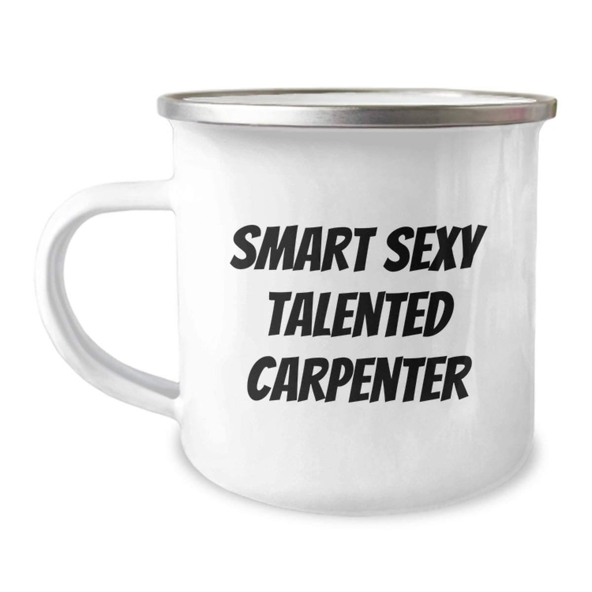 Funny Gift for Carpenter Friends Christmas Unique Mugs Camping Mug - Image 1