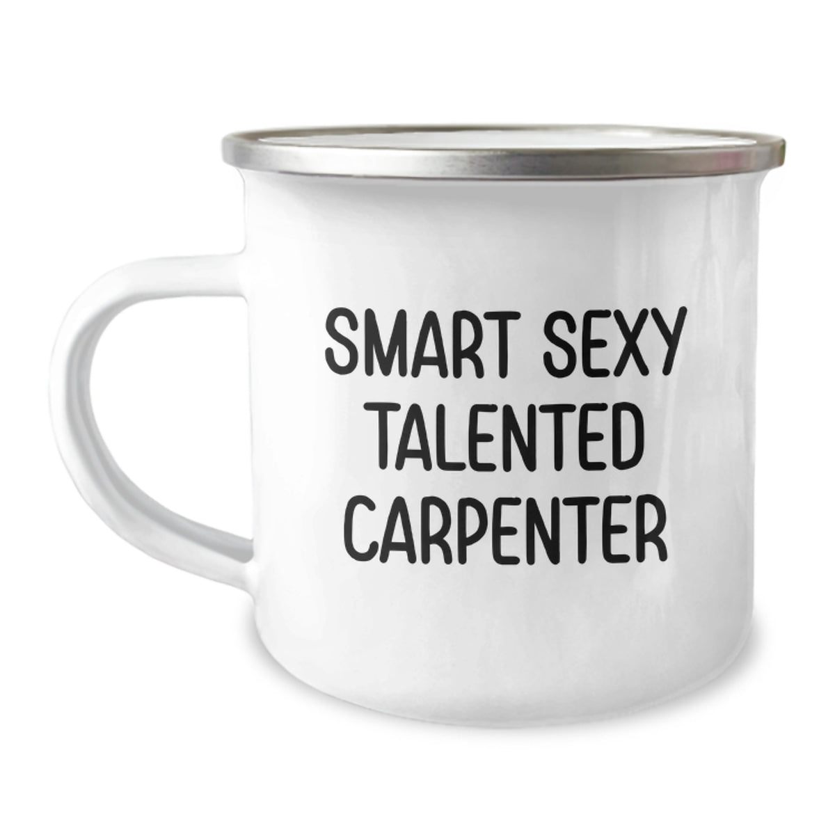 Gifts from Friends for Carpenter, Funny Camping Mug for Smart Sexy Talented Carpenter, Christmas Unique Gifts - Image 1