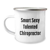 Load image into Gallery viewer, Smart Sexy Talented Chiropractor Camping Mug Gifts for Chiropractors Friends and Family - Funny and Cute Christmas Unique Gifts from Men Women Coworkers - Image 1
