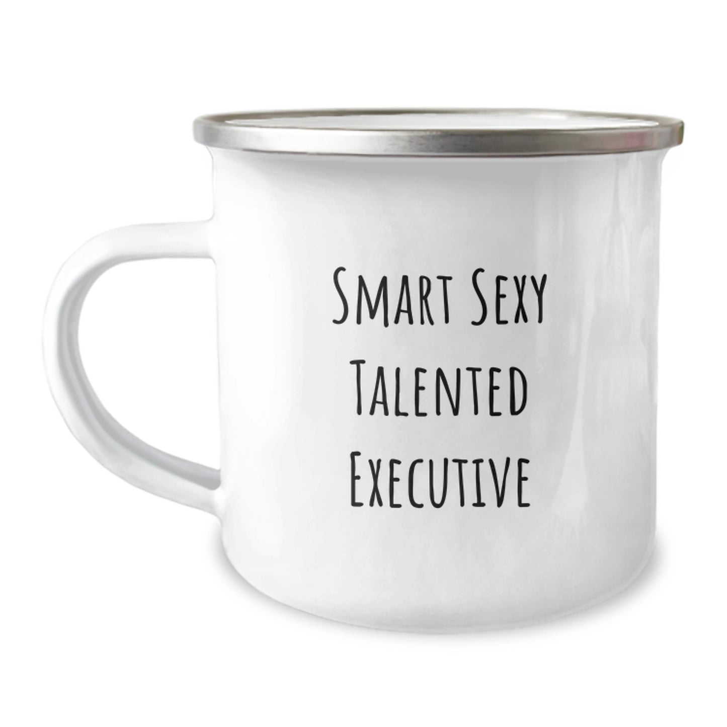 Executive Gifts from Friends for Smart Sexy Talented Executives, Funny Graduation Unique Mugs, Camping Mug for Men, Women, Family, Coworkers - Image 1