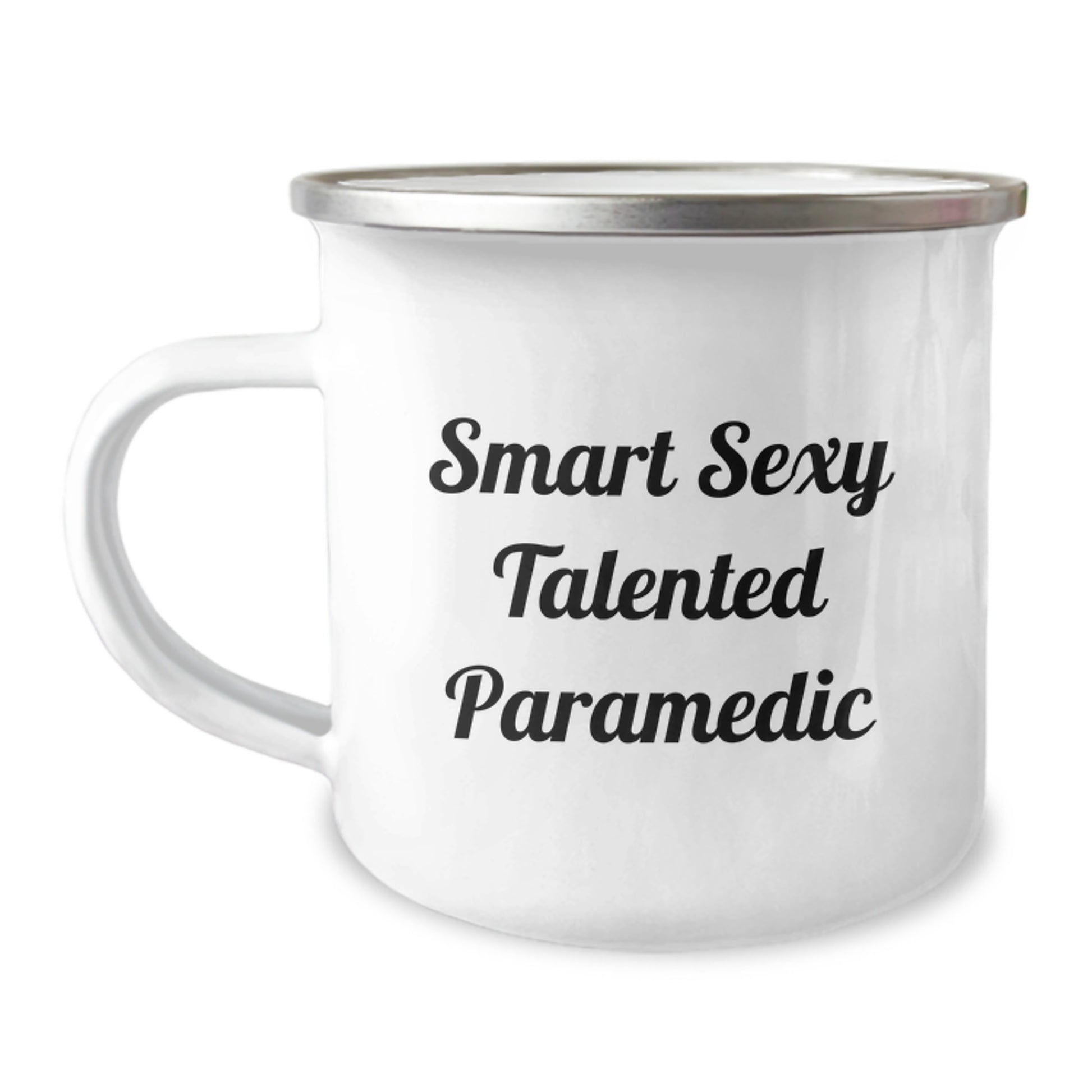 Smart Sexy Talented Rescue Worker Gifts for Him Graduation Unique Camping Mug - Funny Quote from Friends and Family - Image 1