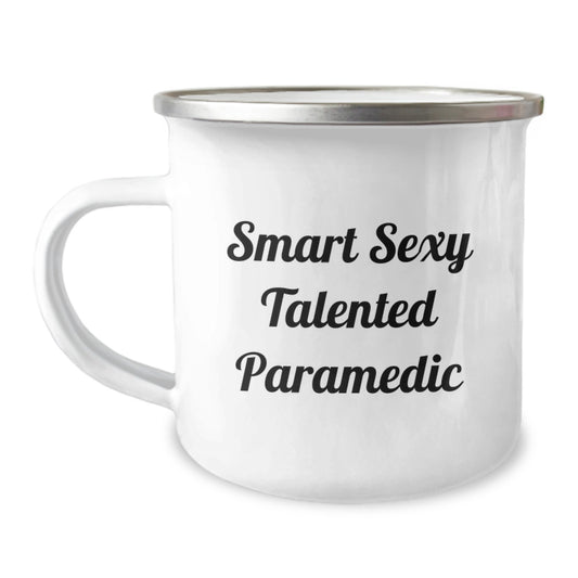 Smart Sexy Talented Rescue Worker Gifts for Him Graduation Unique Camping Mug - Funny Quote from Friends and Family - Image 1