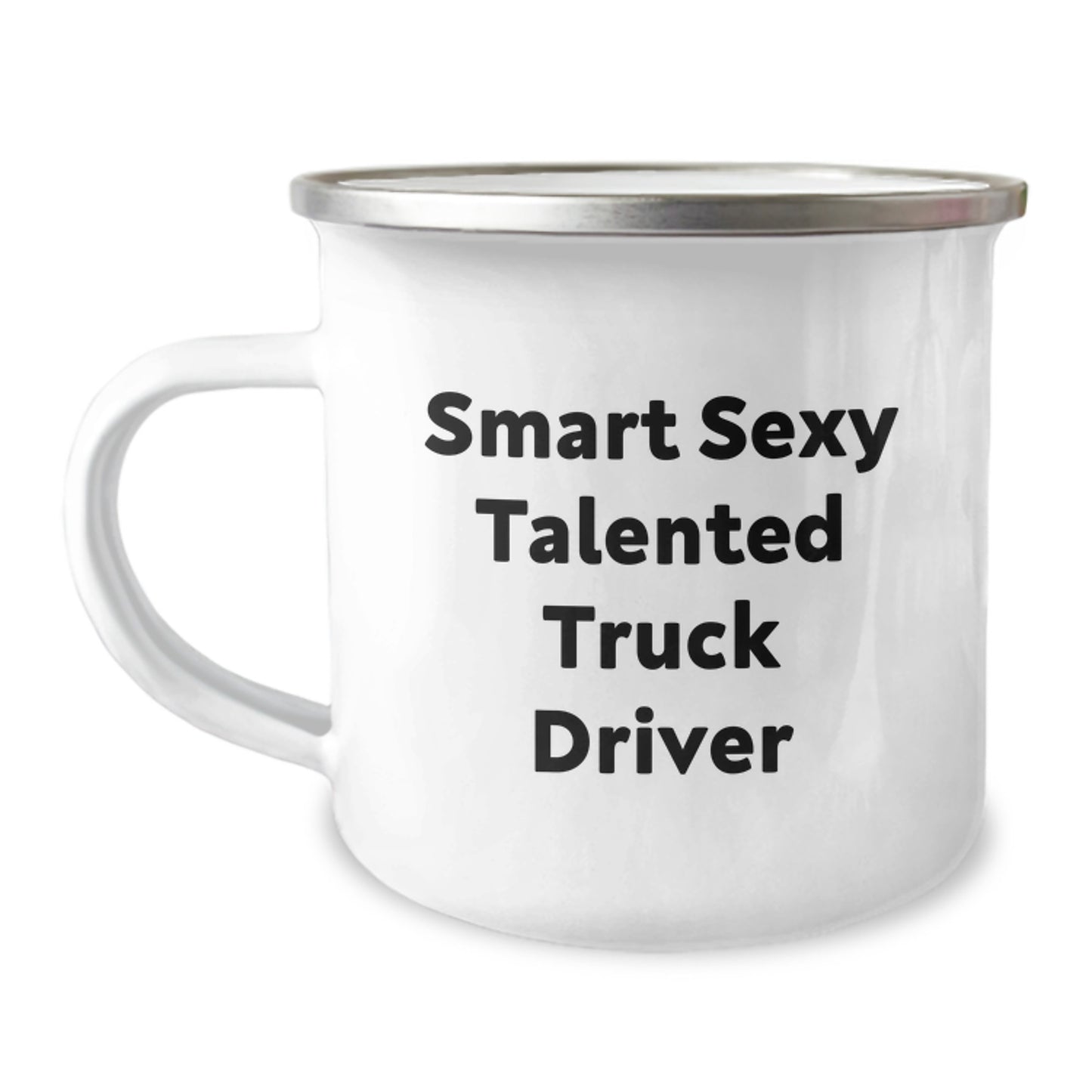 Gifts for Truck Driver, Funny Quotes Camping Mug, Graduation Unique Gifts from Friends to Truck Driver - Image 1