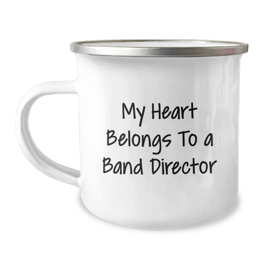 Funny Band Director Gifts from Friends for Valentine's Unique Camping Mugs - Image 1