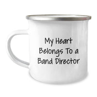 Load image into Gallery viewer, Funny Band Director Gifts from Friends for Valentine's Unique Camping Mugs - Image 1
