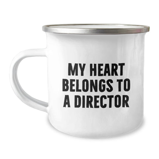 Funny Director Birthday Unique Gifts from Friends for Men Director Lovers Camping Mug - Image 1