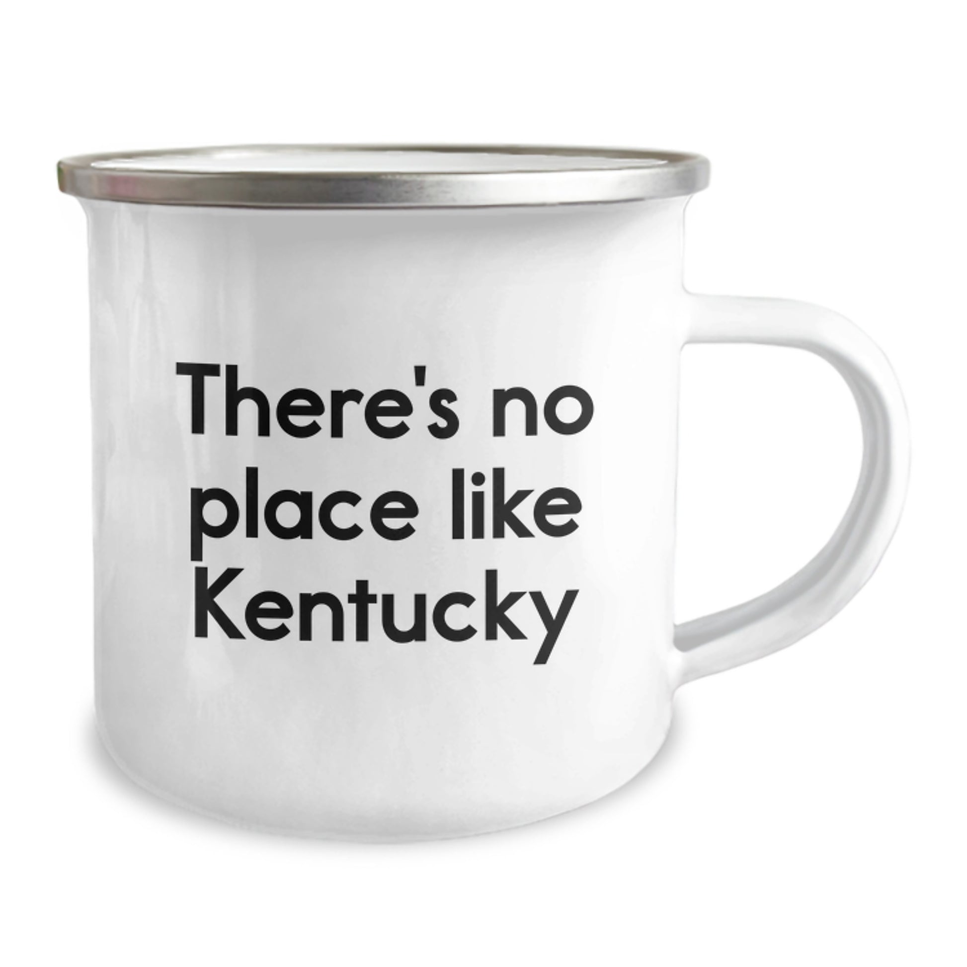Kentucky Camping Mug, Funny Quote 'There's No Place Like Kentucky' Gifts for Kentucky Lovers from Family and Friends - Image 2