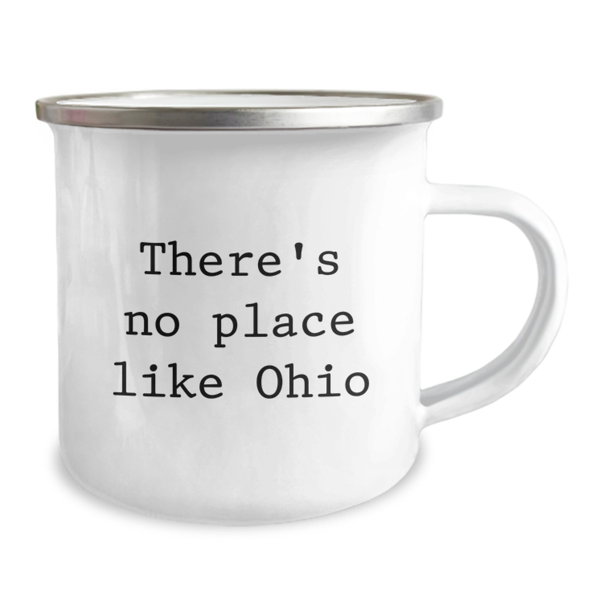 Funny Ohio Gifts for Friends from Ohio, Ohio Camping Mug, 'There's No Place Like Ohio', Graduation Unique Gifts for Men - Image 2