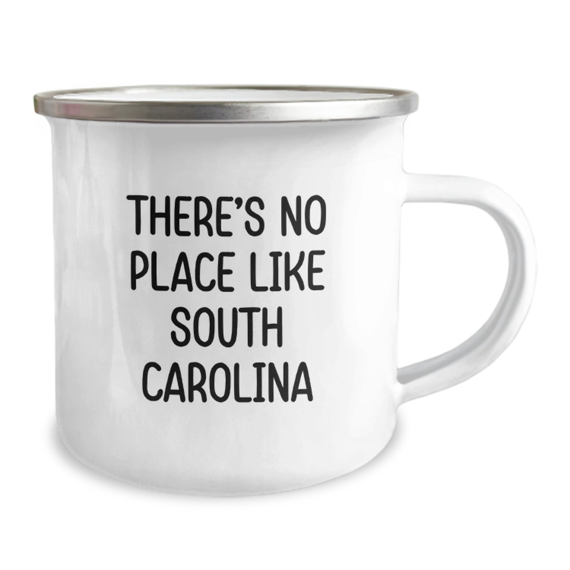 South Carolina Gifts for Men - Funny Quote 'There's No Place Like South Carolina' Camping Mug for Friends and Family - Image 2