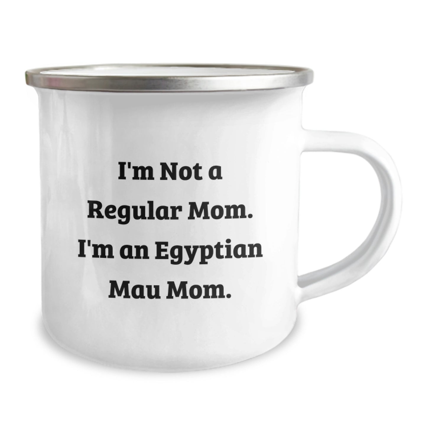 Egyptian Mau Cat Camping Mug - Funny Mom Gifts - Egyptian Mau Cat Lover Gifts from Mom - Image 2