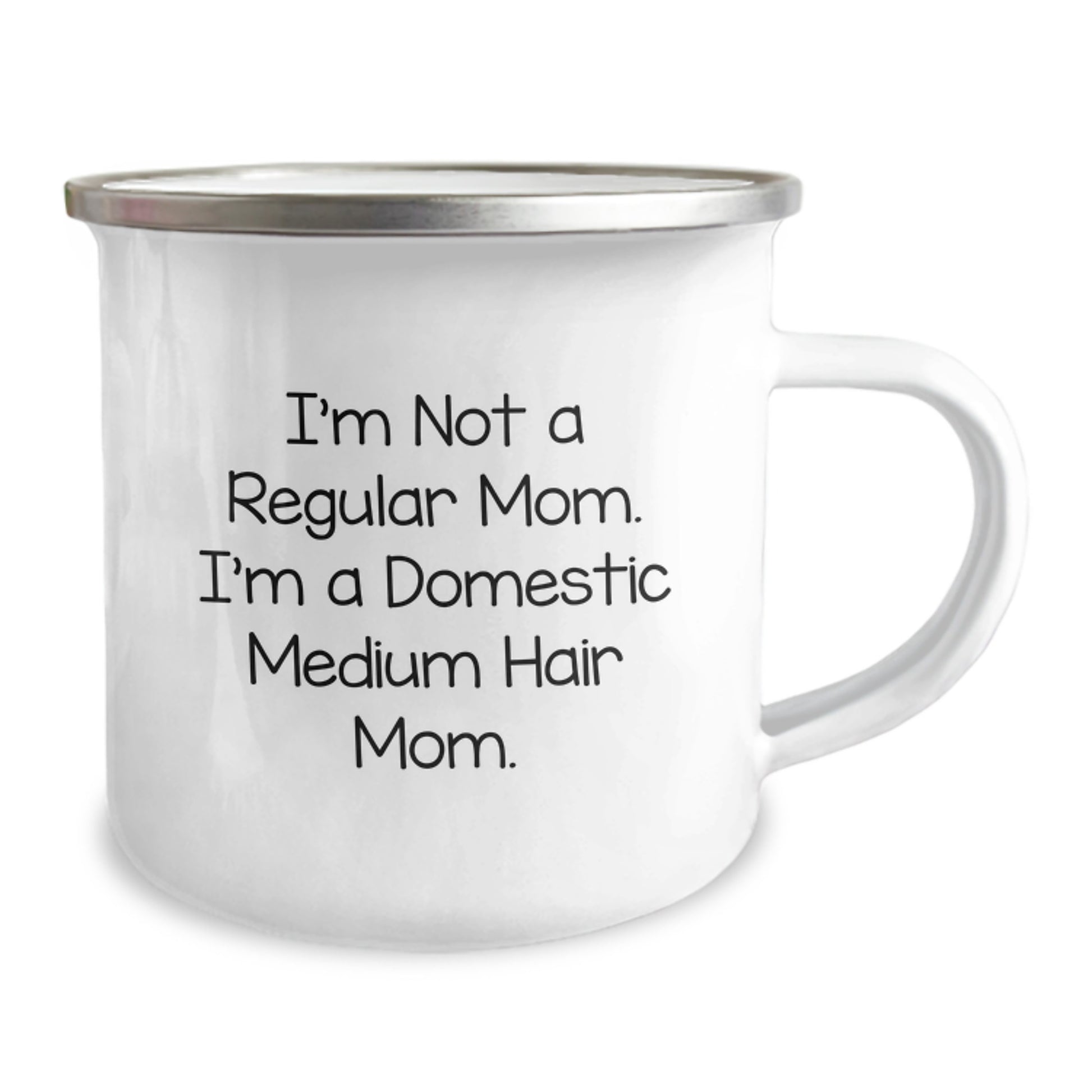 Domestic Medium Hair Mom Funny Camping Mug, Unique Christmas Unique Gifts from Mom to Domestic Medium Hair Lover, Funny Mother's Day Unique Gift for Camping Fan - Image 2