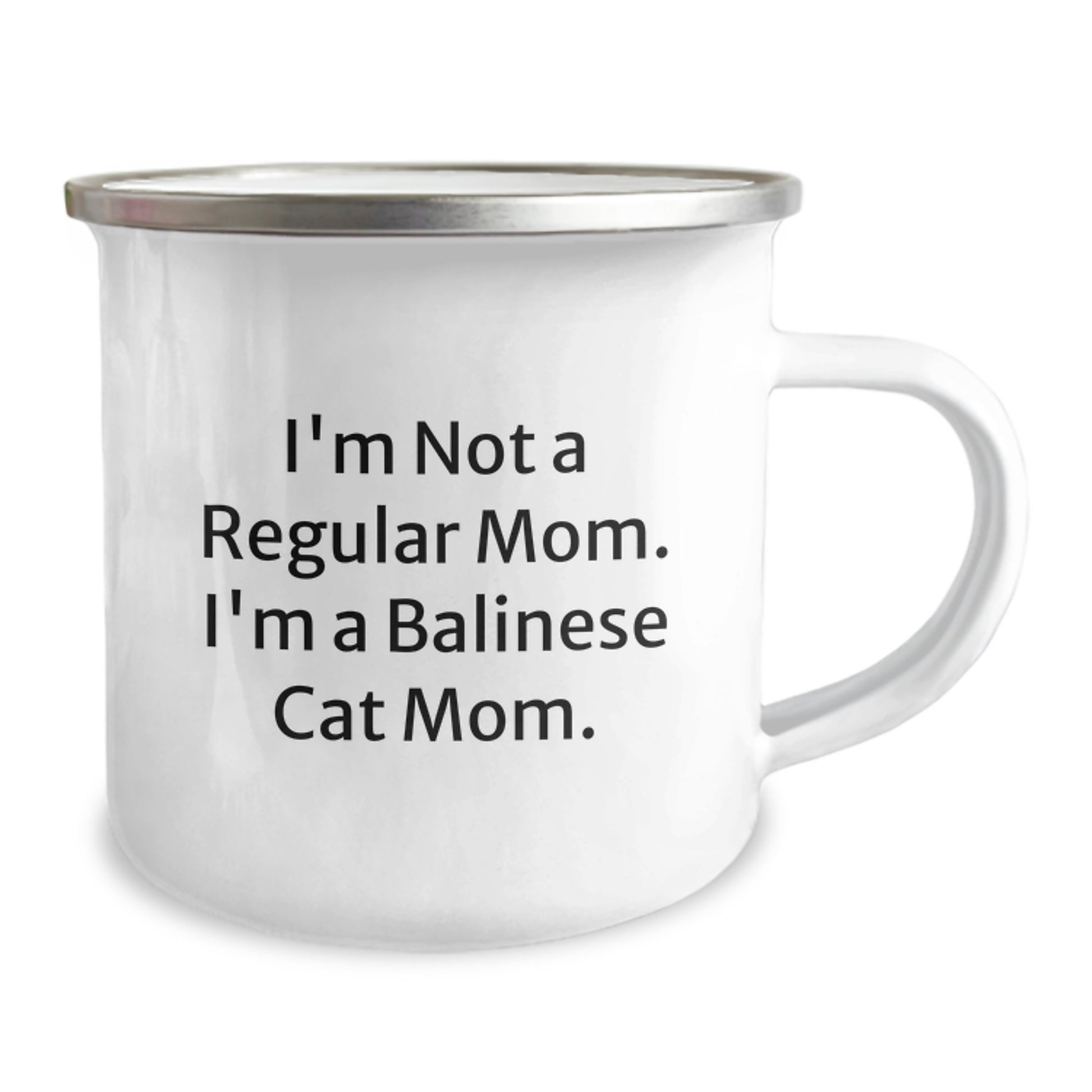 Balinese Cat Keepsake Premium Camping Mug for Him Birthday Gift - Image 2
