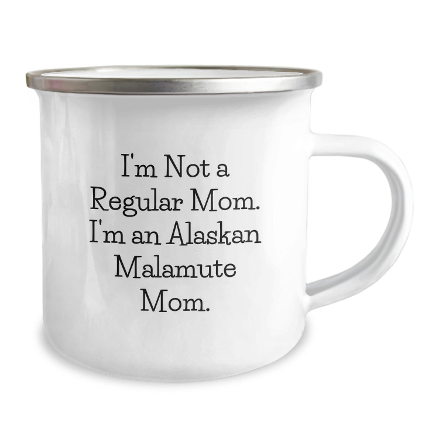 Alaskan Malamute Dog Mom Funny Camping Mug for Graduation Unique Gifts from Dad to Family - Image 2