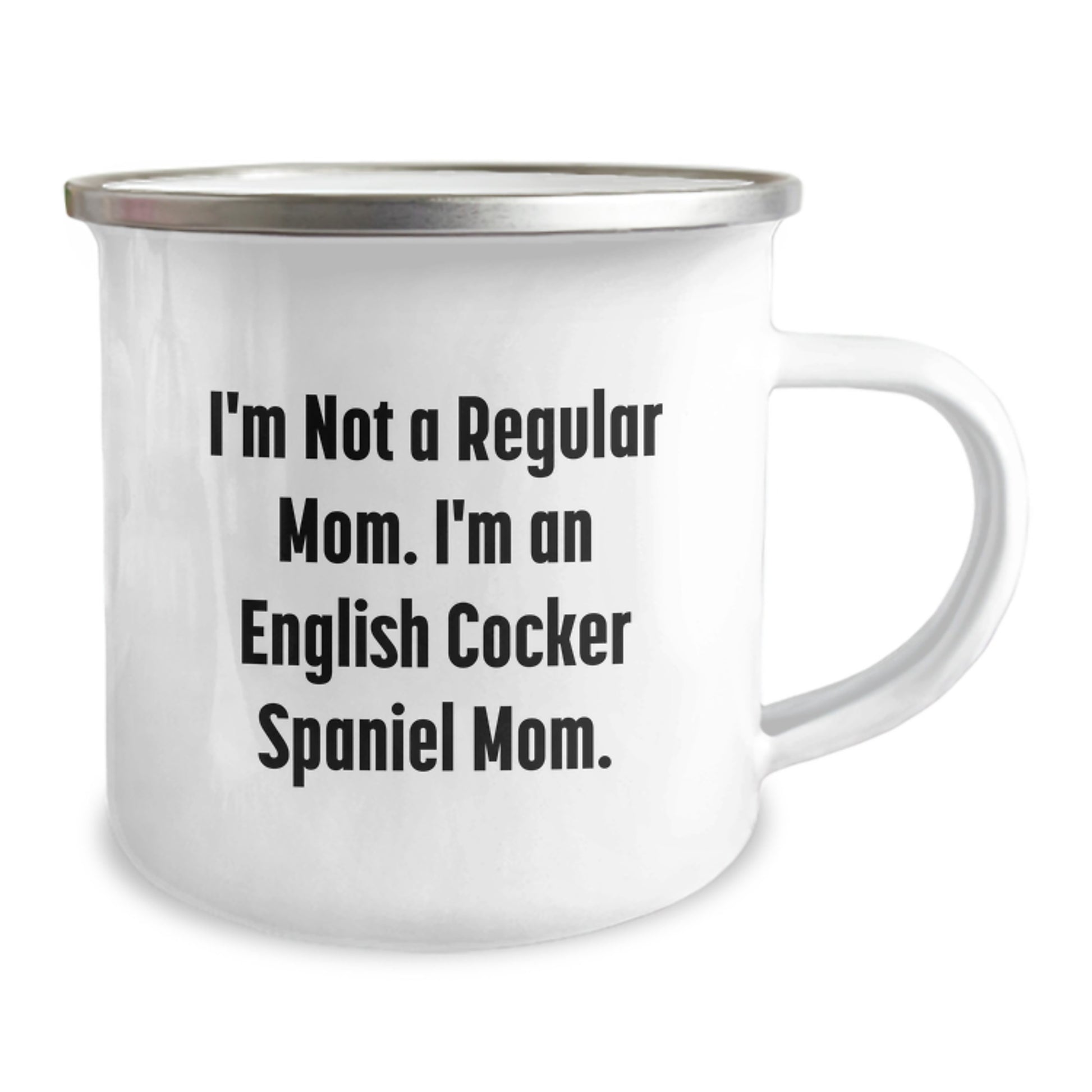 English Cocker Spaniel Dog Lover Gifts from Mom to Daughter Funny Camping Mug for Graduation Unique Gifts - Image 2
