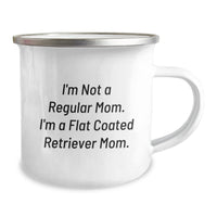 Load image into Gallery viewer, Funny Flat Coated Retriever Dog Parent Graduation Gifts from Mom for Dog Lovers, Camping Mug for Him Her - Image 2
