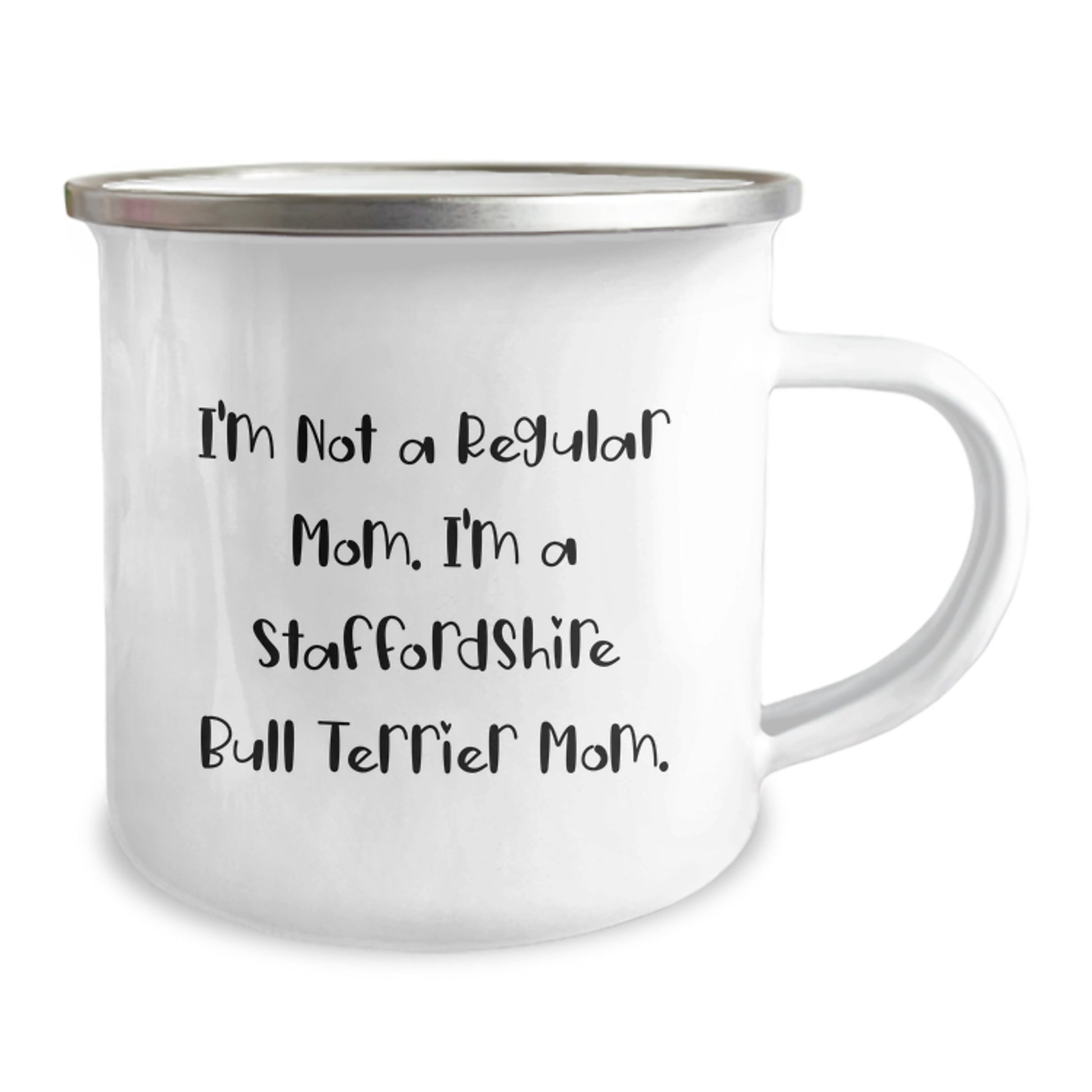Staffordshire Bull Terrier Dog Lover Gifts from Mom for Graduation Unique Camping Mug - Image 2