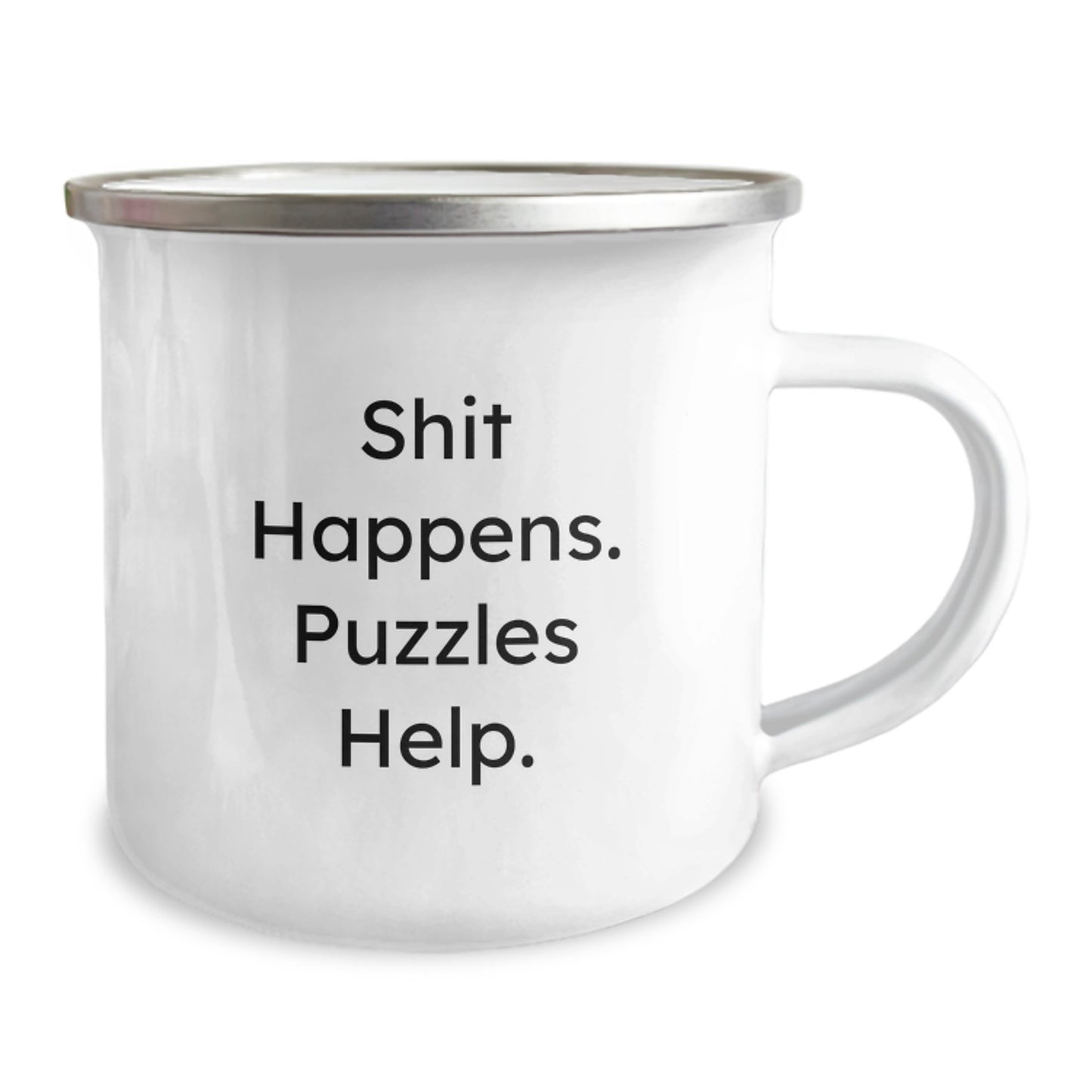 Puzzles Camping Mug Funny Graduation Gifts from Family to Puzzles Loving Friends - Image 2